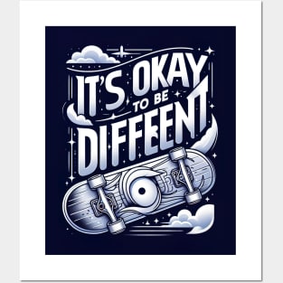 It's okay to be different Posters and Art